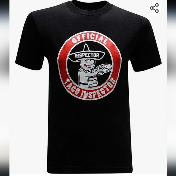 Taco inspector short sleeve T-shirt in a size XL - Picture 4 of 6